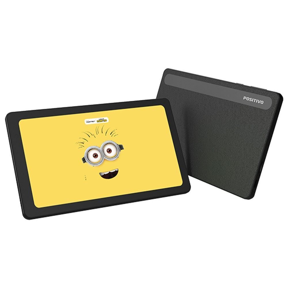 Tablet Positivo 7" Vision Tab Minions 64Gb 3Gb Ram Wi-Fi - Preto