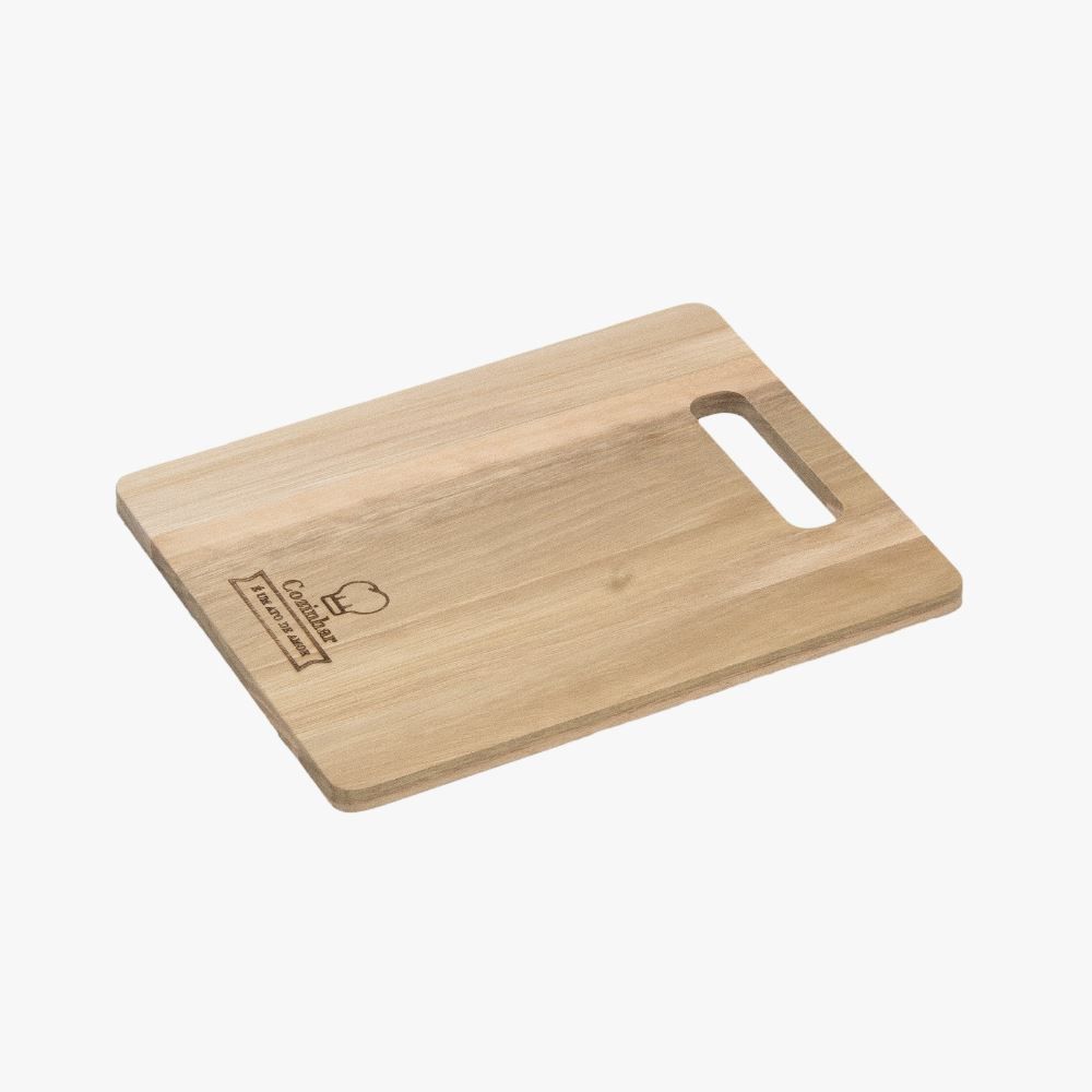 Tábua de Servir C/Alça Eucalipto 28 X 22 X 1,2 - Stolf