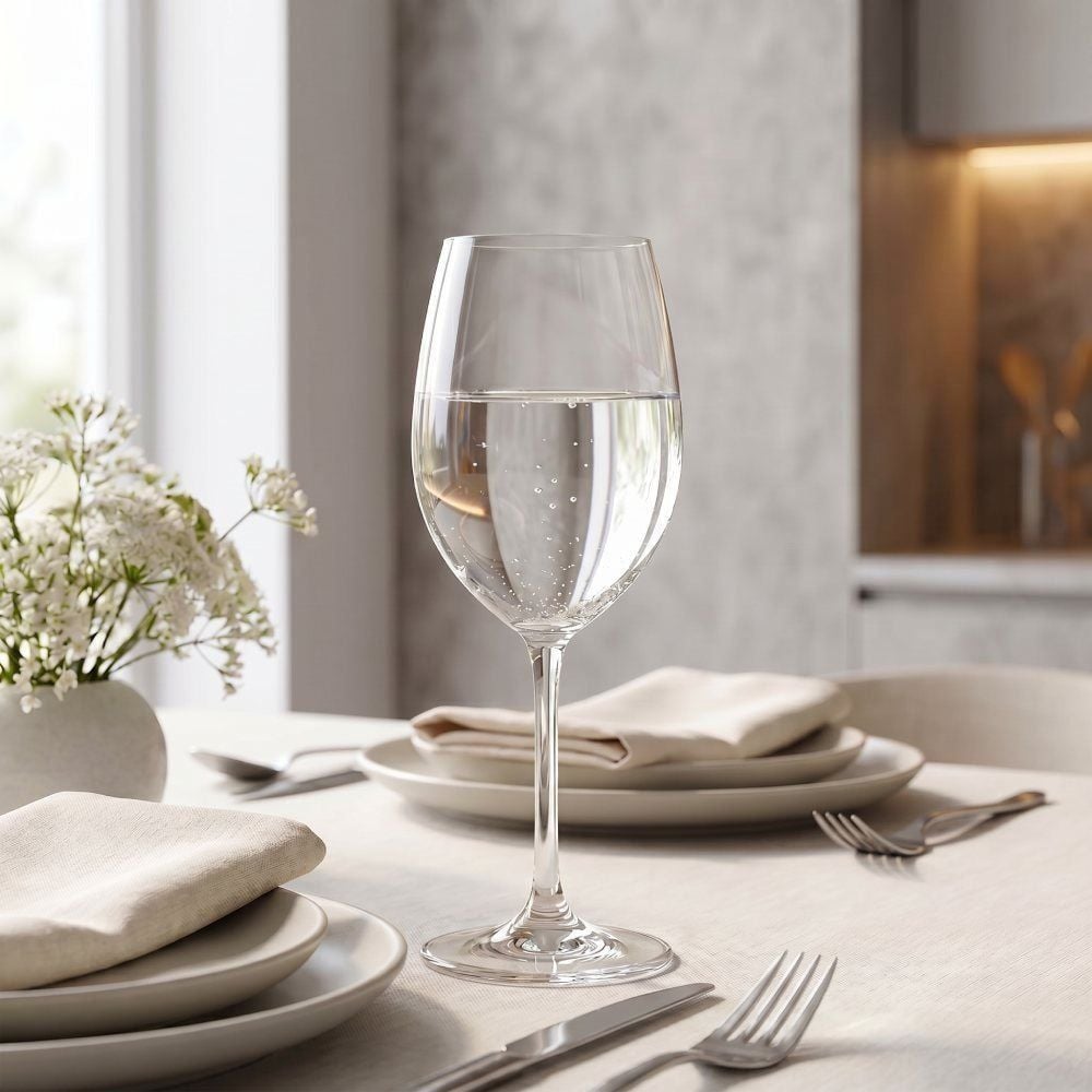Taça de Vinho Cristal Bohemia Requinte 480Ml - Transparente