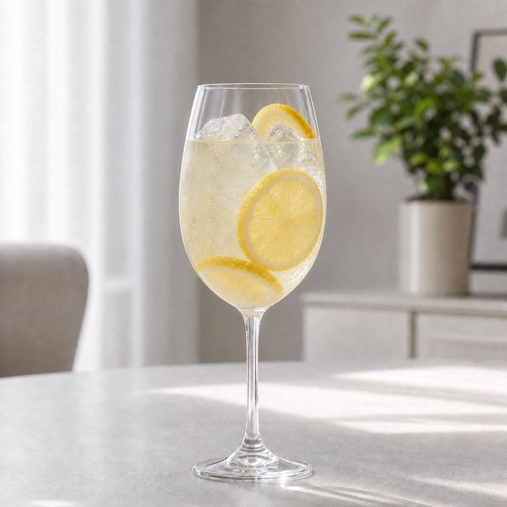 Taça de Vinho Cristal Bohemia Requinte 450Ml - Transparente