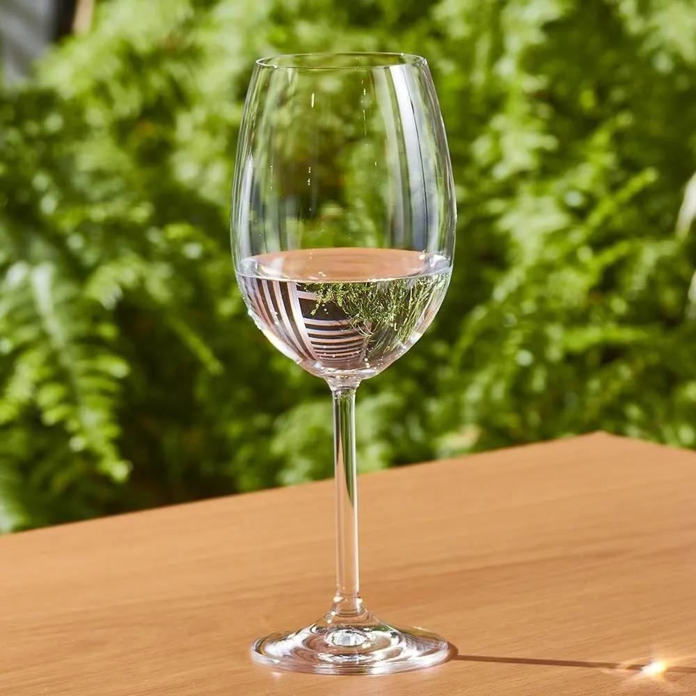 Taça De Vinho De Cristal Requinte Bohemia 480Ml - Transparente