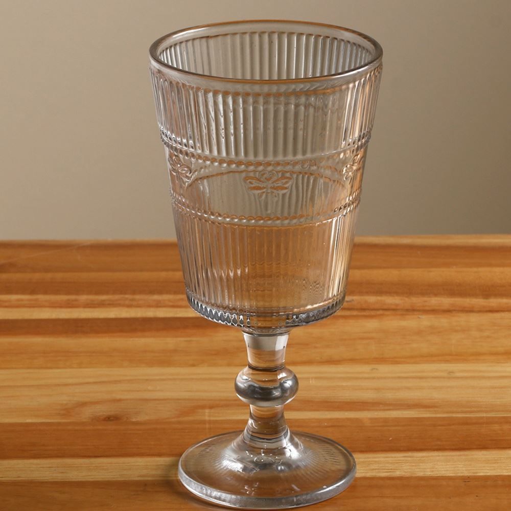 Taça de Água Libélula L' Hermitage 325Ml  - Cinza
