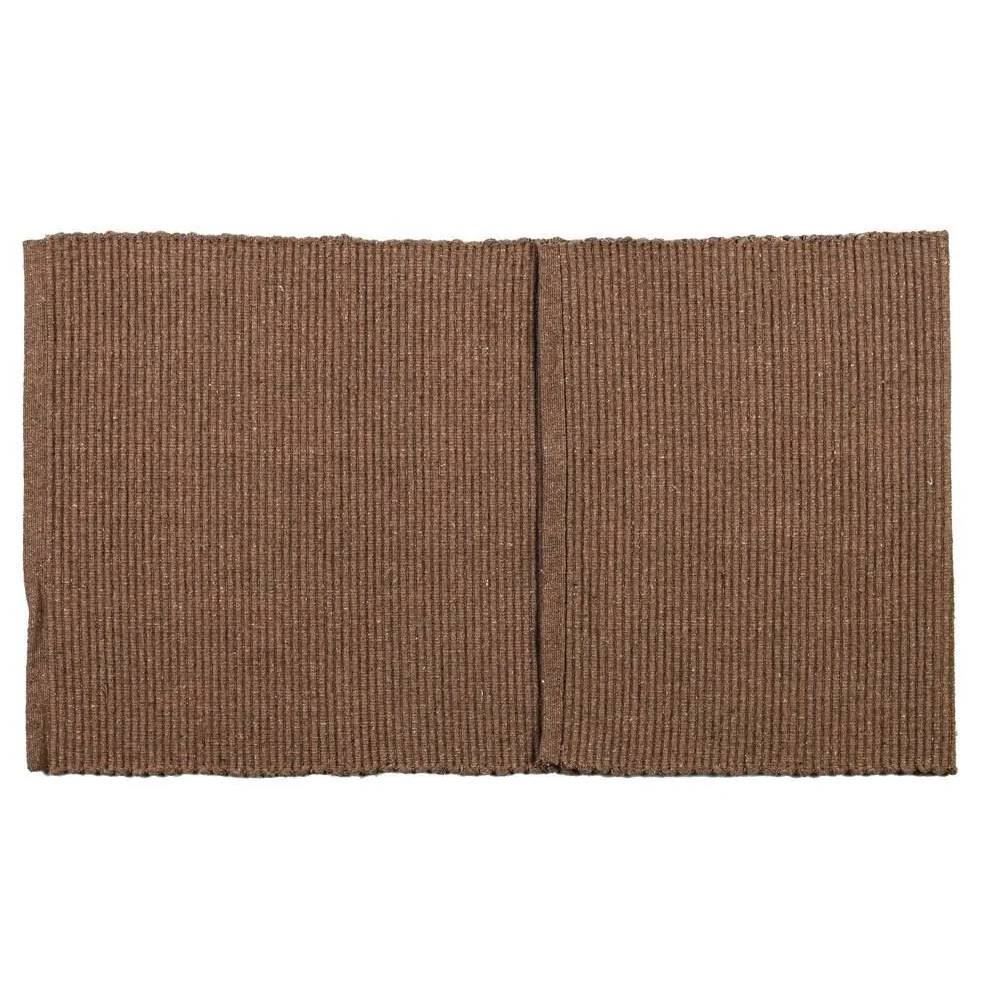 Tapete para Quarto e Sala 50X80 cm Bali Havan Casa - Castanho