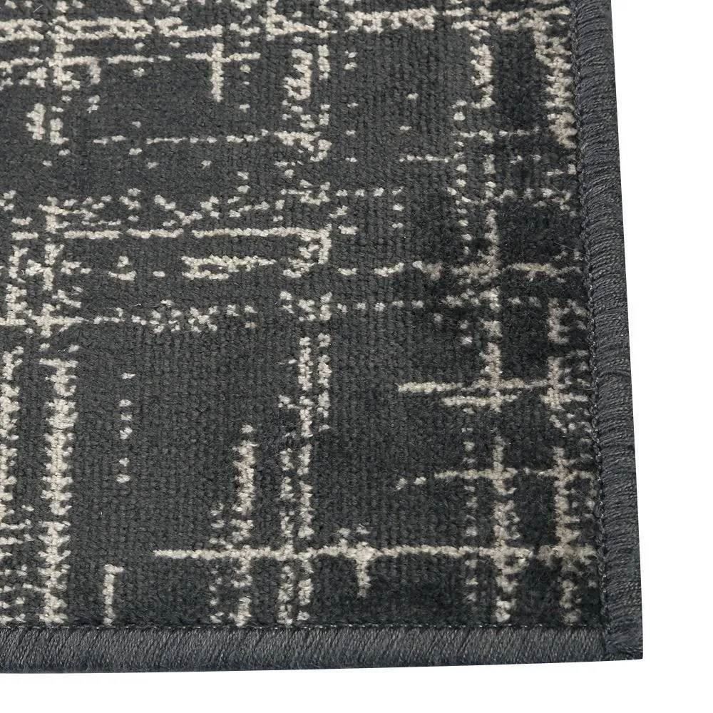 Tapete para Quarto e Sala 1,00X1,40 m Belga Havan Casa - Linho Chumbo