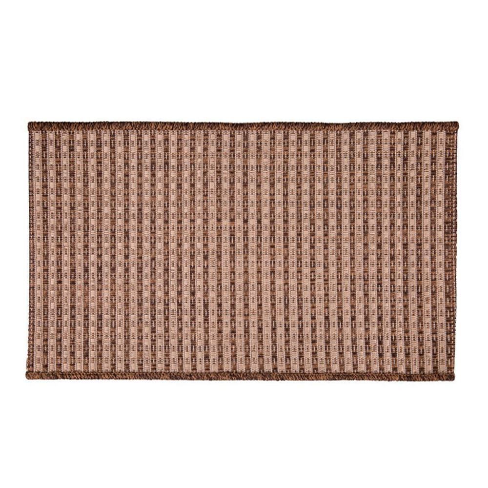 Tapete Cancun 1,33X1,900M Sisal Havan Casa - Trama Marrom