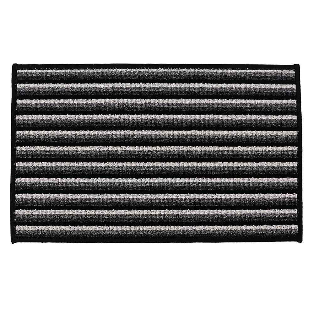Tapete para Banheiro 38X58 cm Jamaica Havan Casa - Preto
