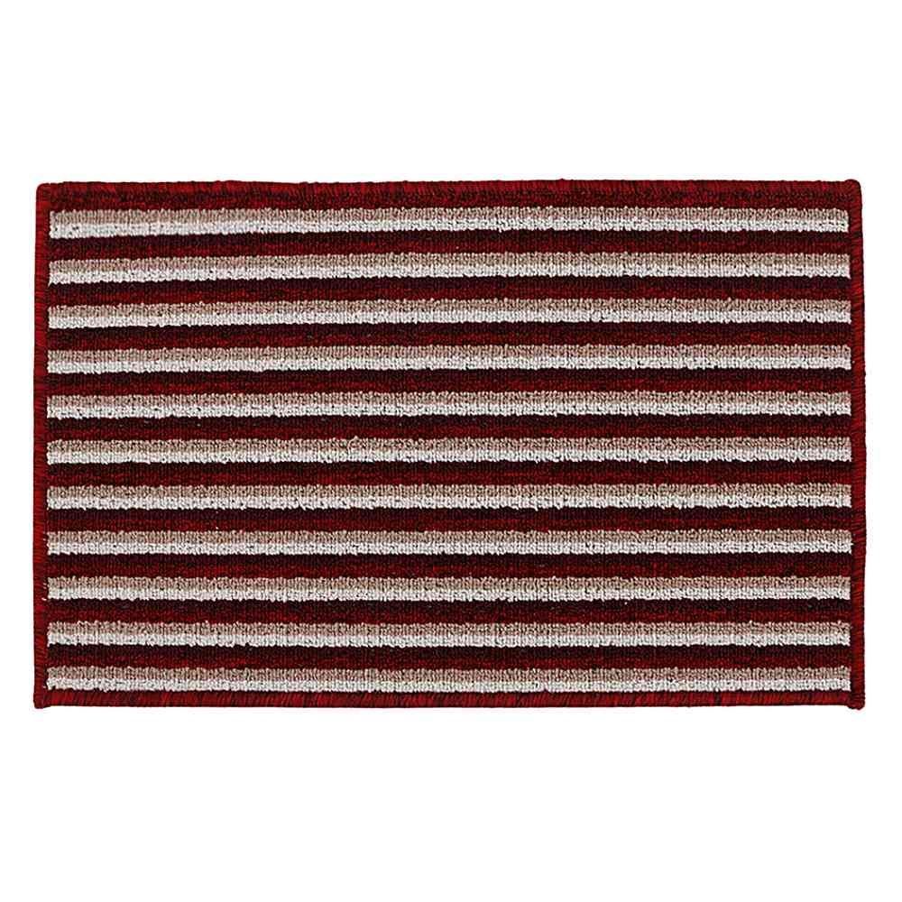 Tapete para Banheiro 38X58 cm Jamaica Havan Casa - Vermelho