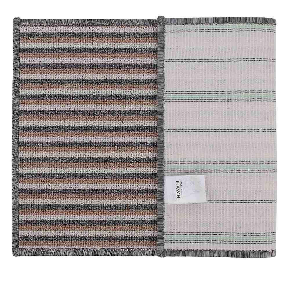 Tapete para Banheiro 38X58 cm Jamaica Havan Casa - Prata