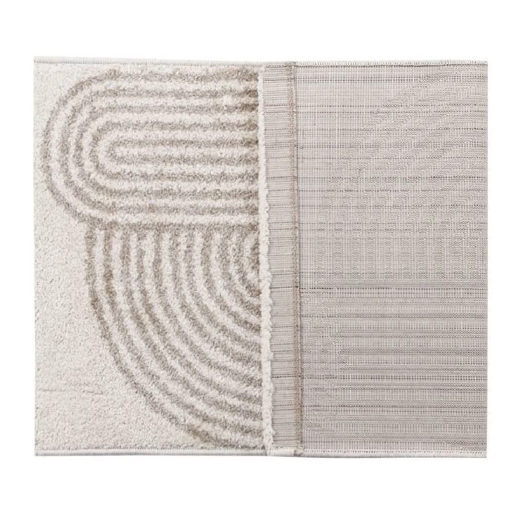Tapete para Sala e Quarto 80Cmx1,50 m Lotus cm Havan Casa - Bege Design