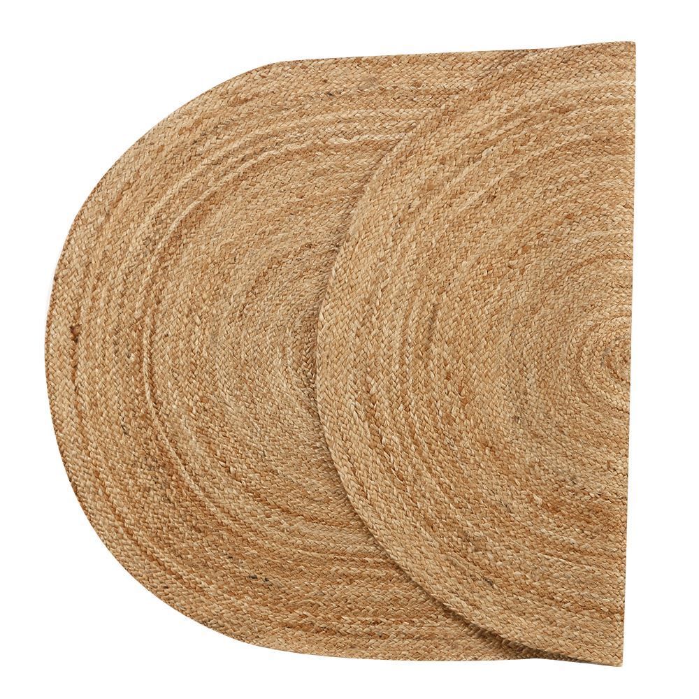 Tapete Para Quarto E Sala Malta 1,00X1,50 M Oval Havan Casa - Bege