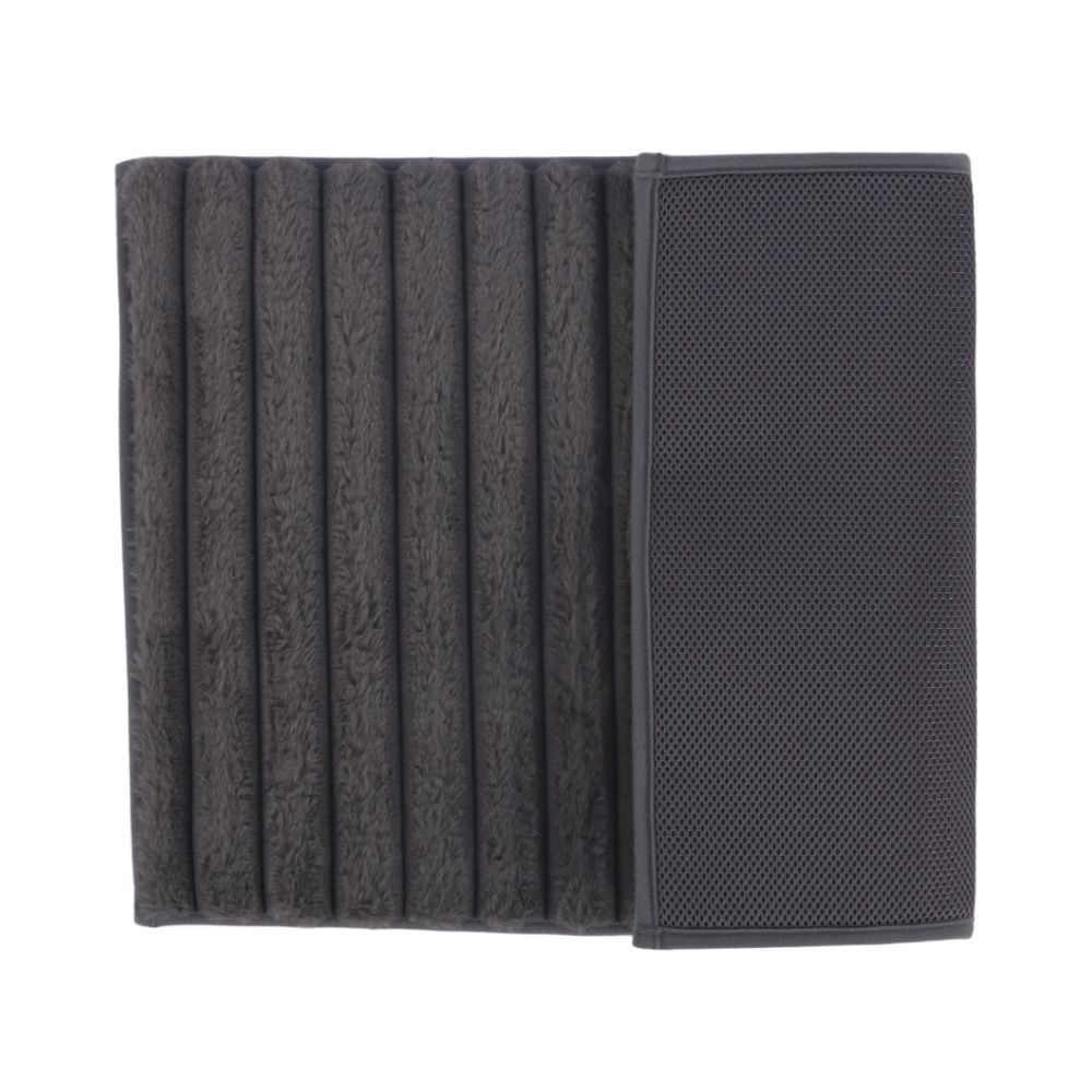Tapete para Banheiro 40X60cm Mônaco Havan Casa - Chumbo