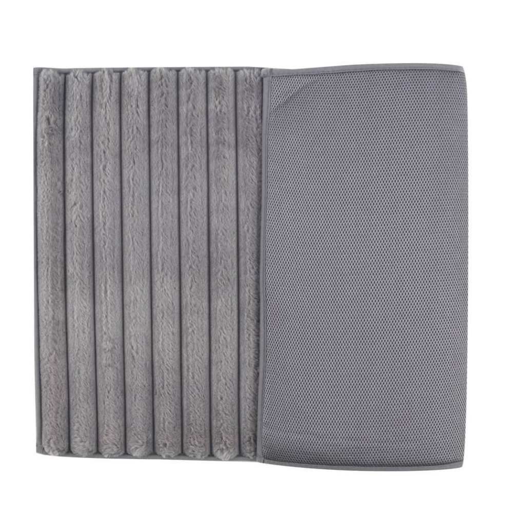 Tapete para Banheiro 50X80 cm Mônaco Havan Casa - Chumbo