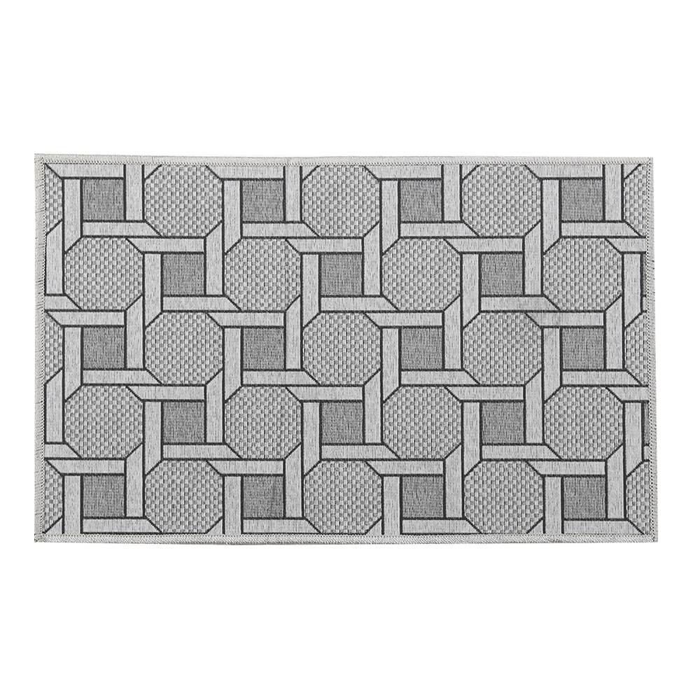 Tapete Para Cozinha Siena 50X80 Cm Havan Casa - Corrente Cinza 