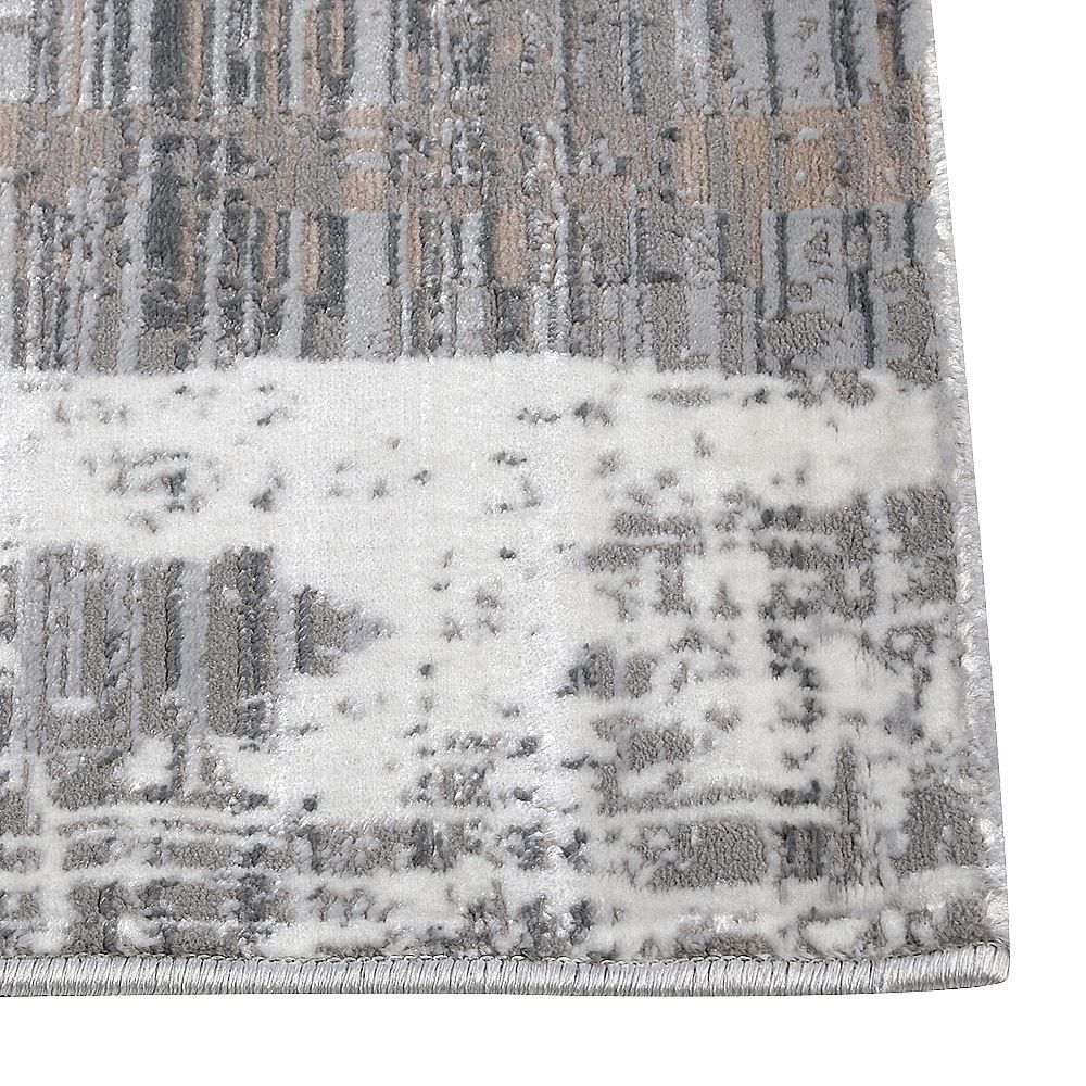 Tapete para Quarto e Sala 1,40X2,00 m London Havan Casa - Cinza Off