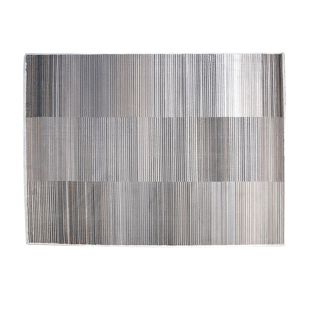 Tapete para Quarto e Sala 1,40X2,00 m London Havan Casa - Cinza Geo