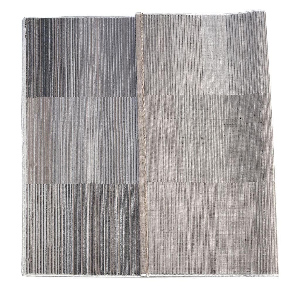 Tapete para Quarto e Sala 1,40X2,00 m London Havan Casa - Cinza Geo
