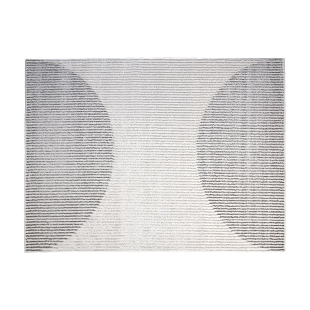 Tapete para Quarto e Sala 1,40X2,00 m Dubai Havan Casa - Círculos Taupe