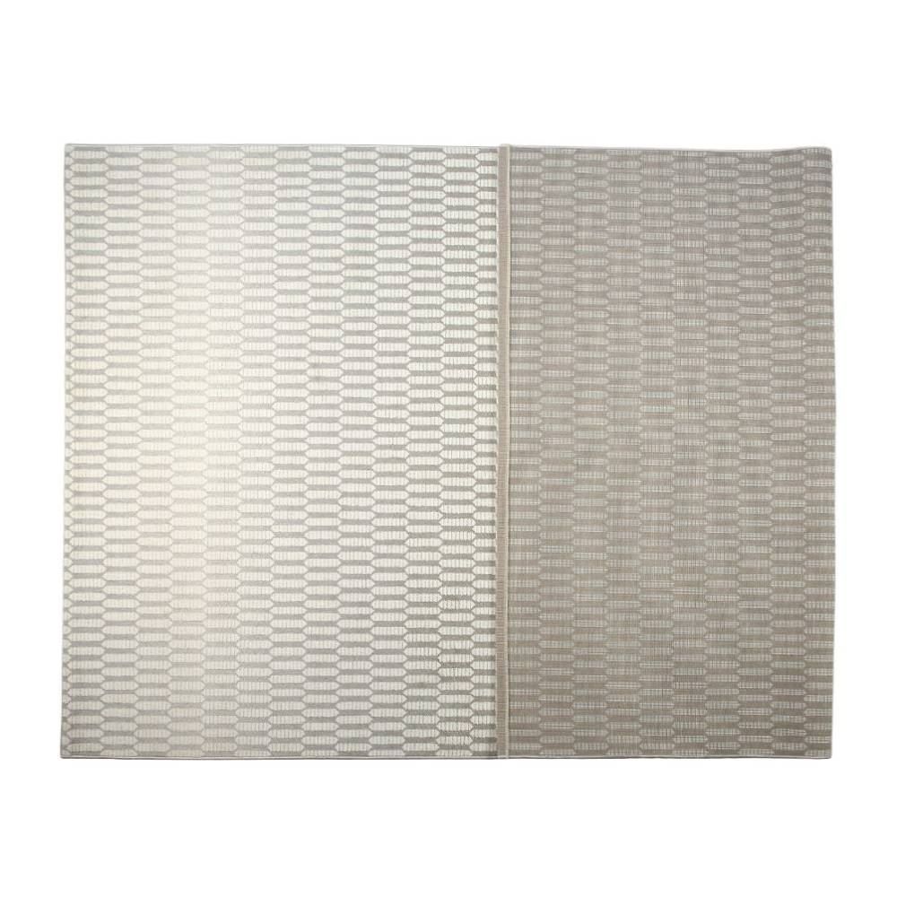Tapete para Quarto e Sala 2,00X2,50 m Atenas Havan Casa - Creme Cinza