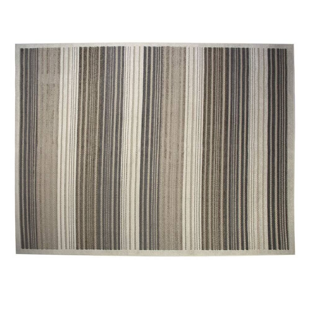 Tapete para Quarto e Sala 2,40X3,00 m Kyoto Havan Casa - Creme E Branco
