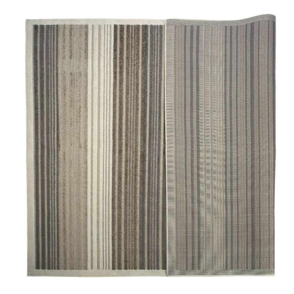 Tapete para Quarto e Sala 2,40X3,00 m Kyoto Havan Casa - Creme E Branco