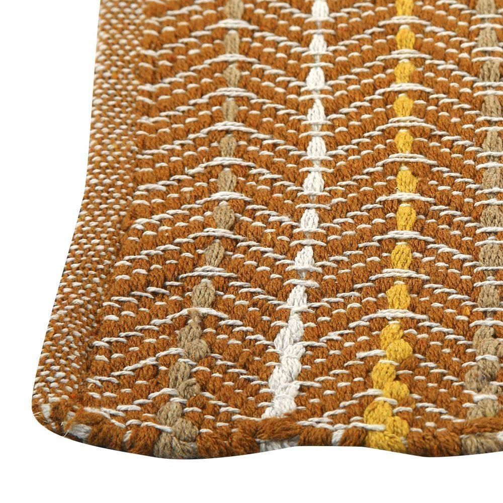 Tapete Para Quarto Ou Sala 50X120 Cm Petra Havan Casa - Amarelo Ambar