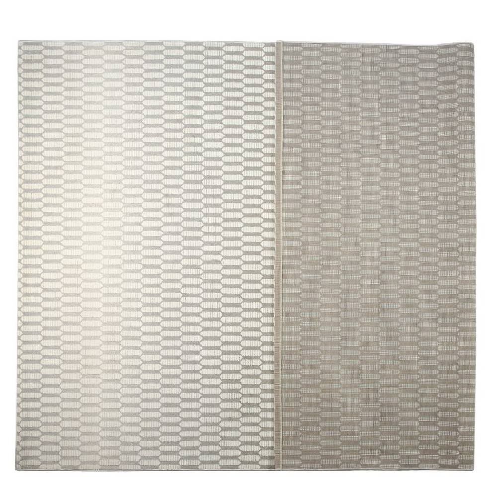 Tapete para Quarto e Sala Atenas 2,40X3,00 m Havan Casa - Creme Cinza