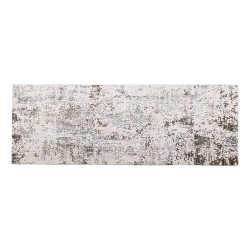 Tapete Passadeira 60X180 Cm Ibiza Havan Casa - Creme Marrom