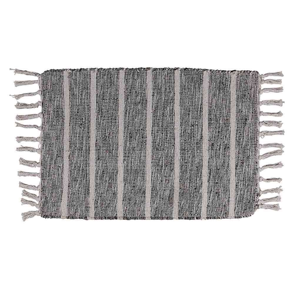 Tapete para Banheiro 40X60 cm Havan Casa - Cinza Listras