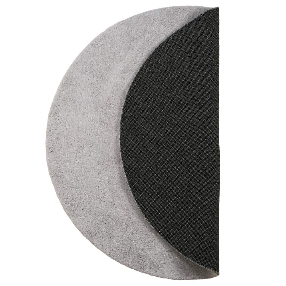 Tapete Redondo para Quarto e Sala 1,60X1,60M Classic Havan Casa - Cinza