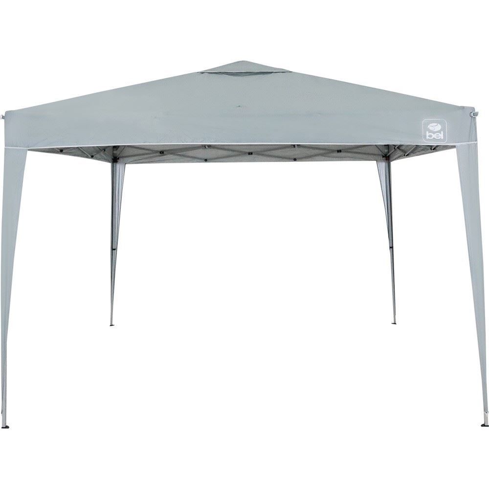 Tenda Gazebo Retrátil Praia e Camping Bel Fix 3303 - Cinza