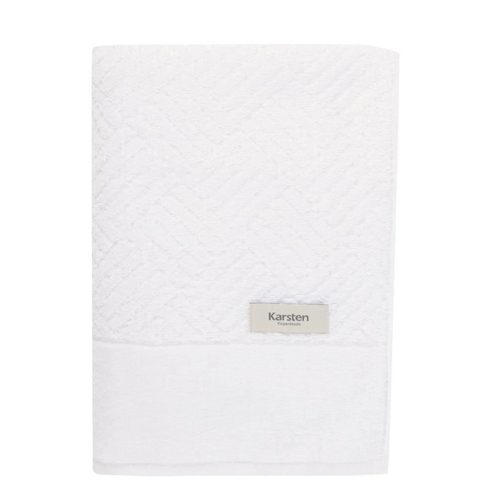 Toalha Banho 100% Algodão Arizona Karsten 1 Pç - Branco