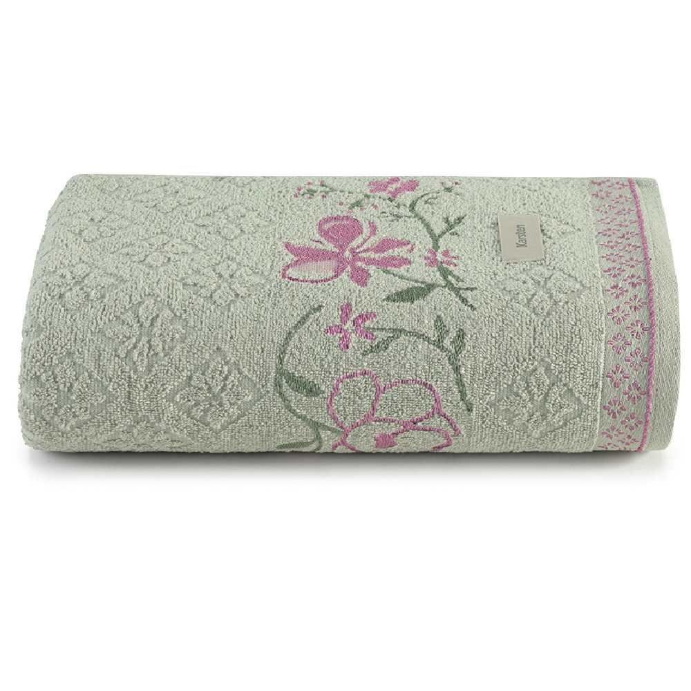 Toalha De Banho Yuna Karsten  - Verde Martcha