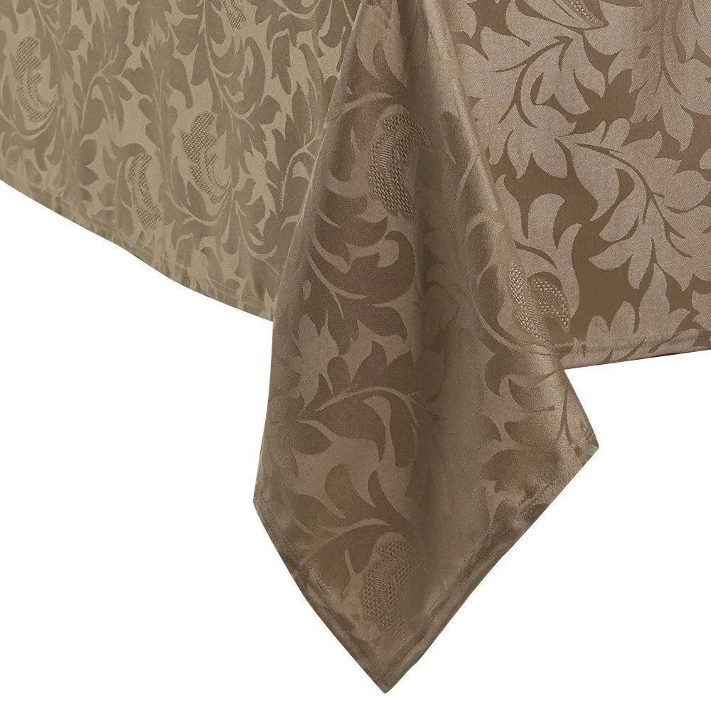 Toalha De Mesa 1,35 X 2,50M Elegance Havan Casa - Kaki