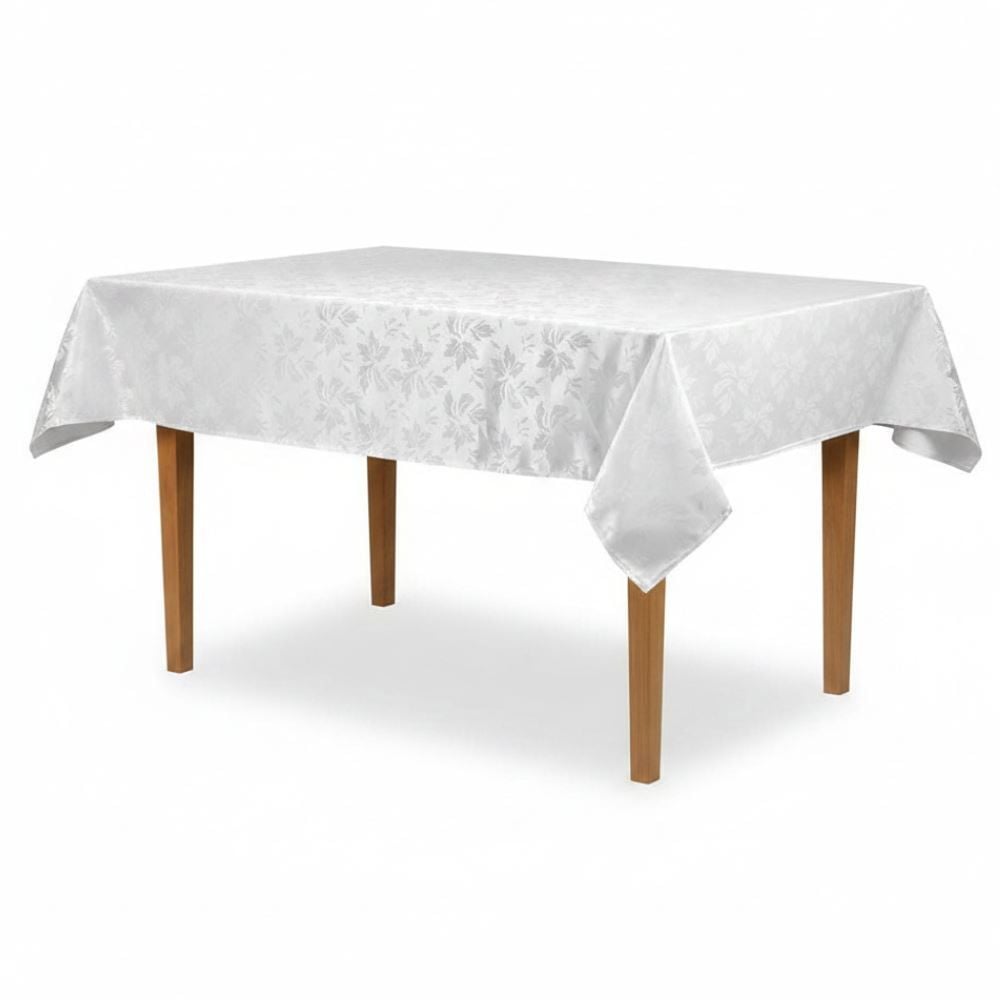 Toalha de Mesa 1,35M X 2,10M Elegance Havan Casa - Branco