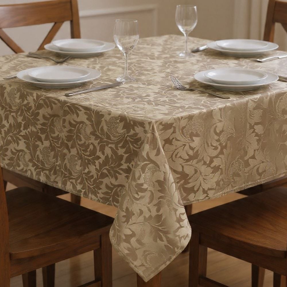Toalha de Mesa 1,35M X 2,10M Elegance Havan Casa - Kaki