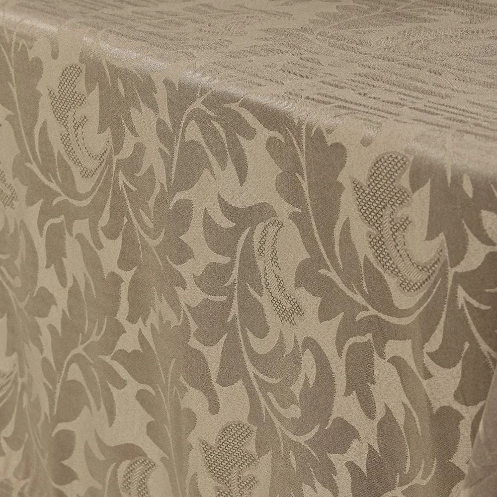 Toalha de Mesa 1,35M X 2,10M Elegance Havan Casa - Kaki
