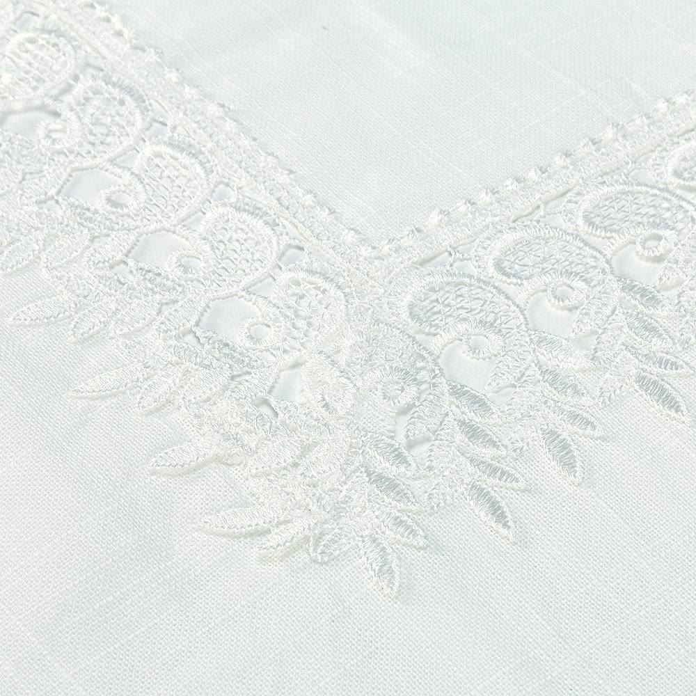 Toalha De Mesa 1,60X1,60 M Renda Guipir Finecasa - Veneza