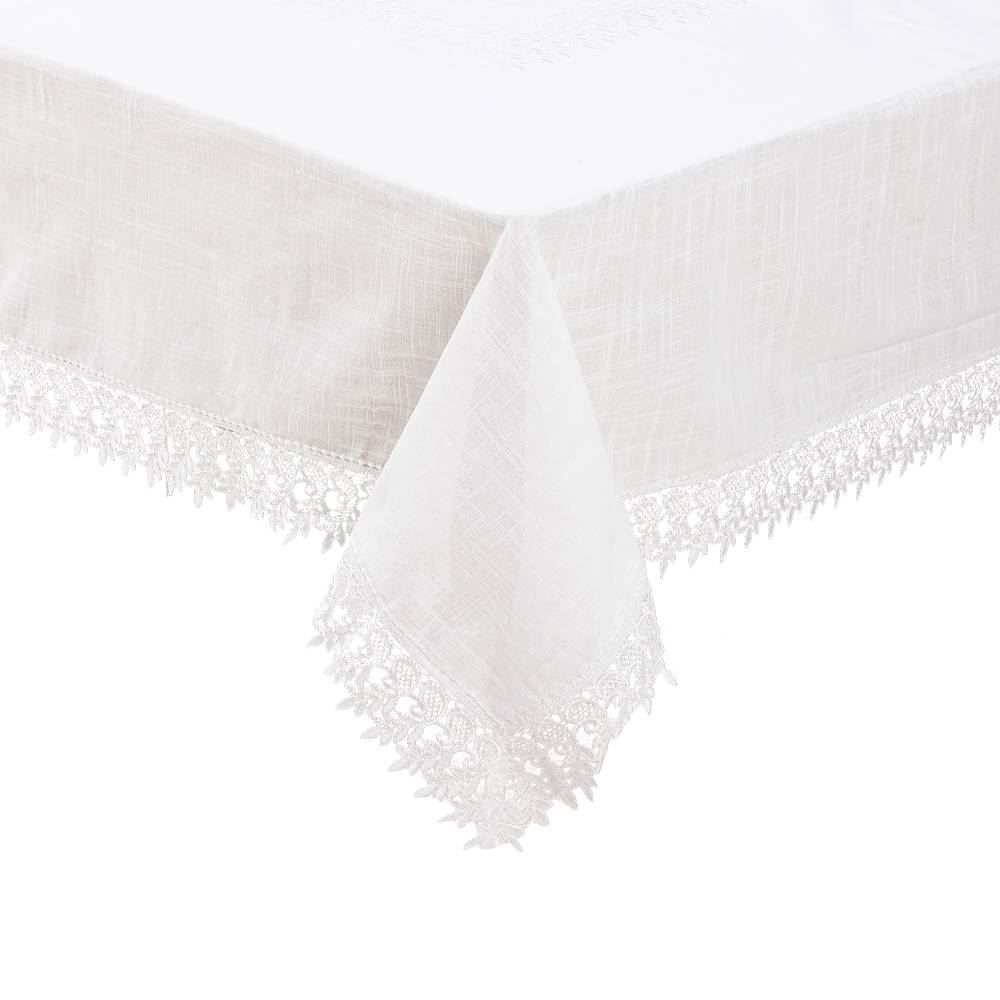 Toalha De Mesa 1,60X2,50 M Renda Guipir Finecasa - Veneza