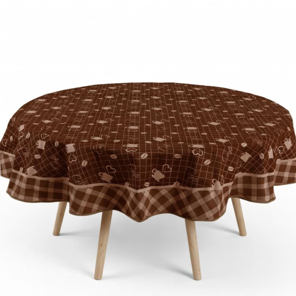 Toalha de Mesa Redonda Paris Lepper - Café Lepper