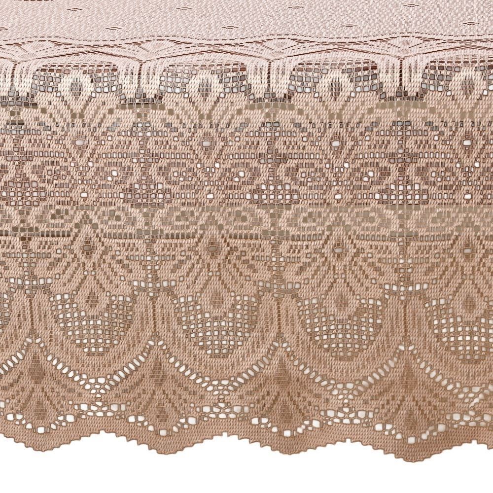 Toalha de Mesa Retangular 1,50M X 2,20M Arabesco Havan Casa - Bege