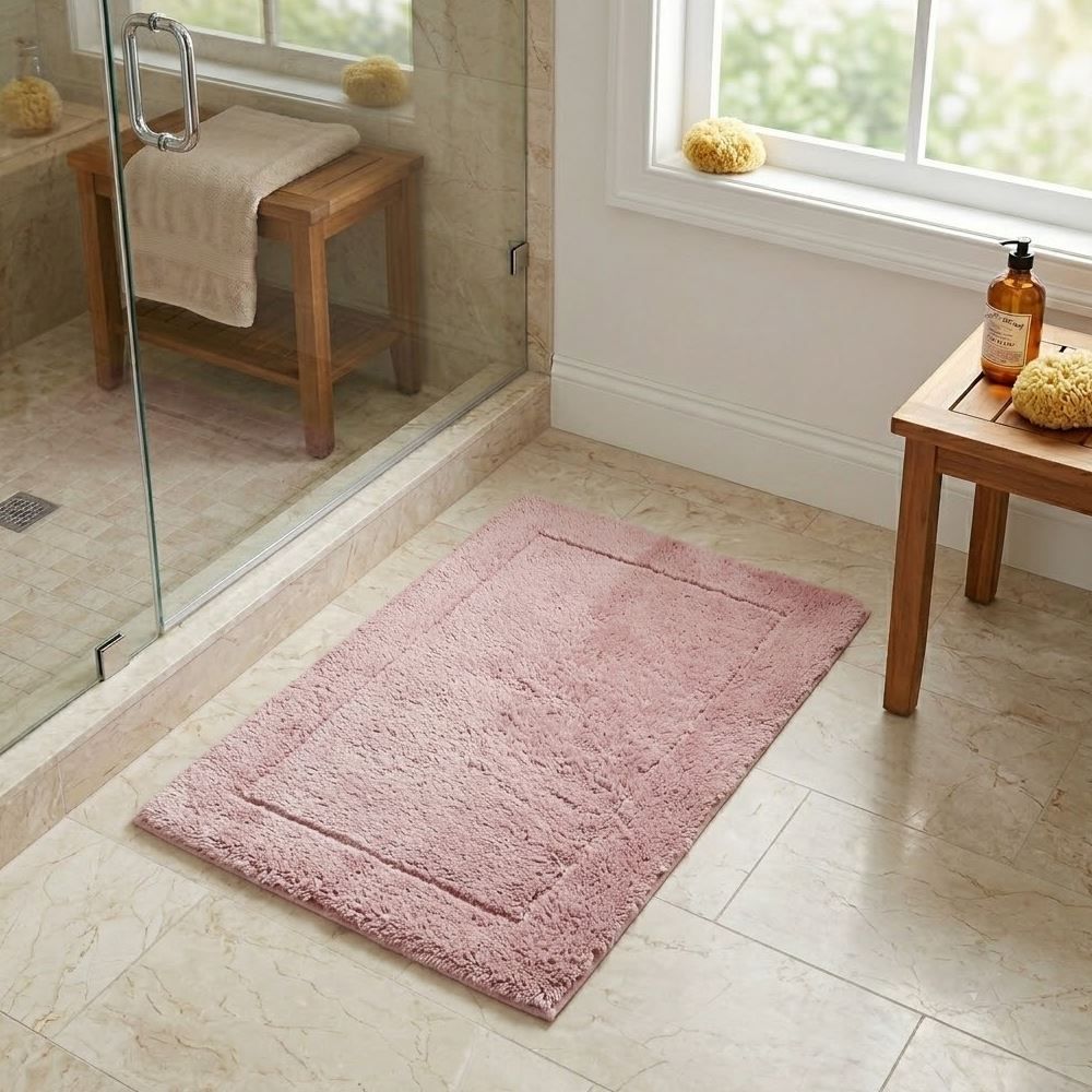 Toalha de Piso 100% Algodão Dual Air Buddemeyer - Rosa 2