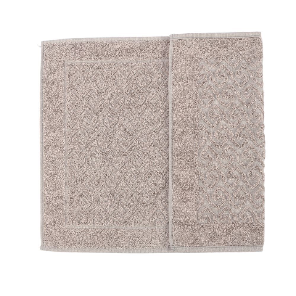 Toalha de Piso para Banheiro 45X68cm Spazio Havan Casa - Prata