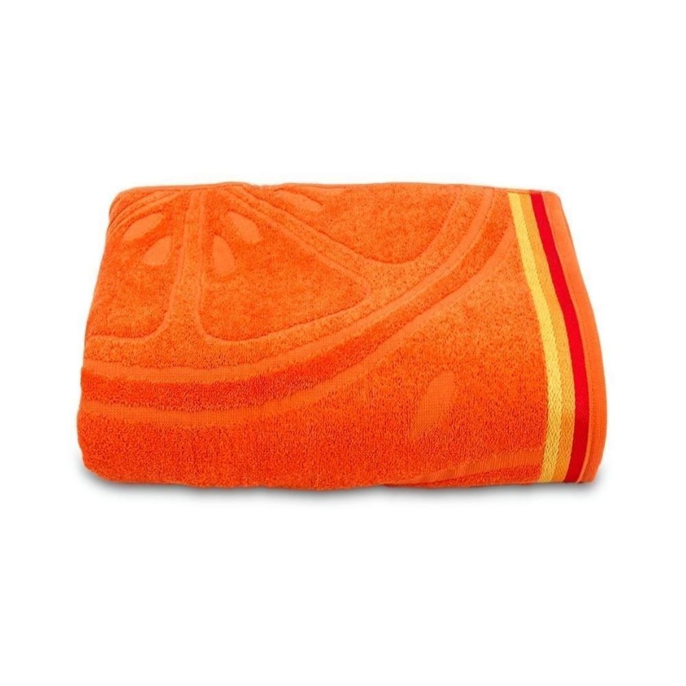 Toalha de Praia Ipanema Havan Casa - Citrus Laranja Iluminado