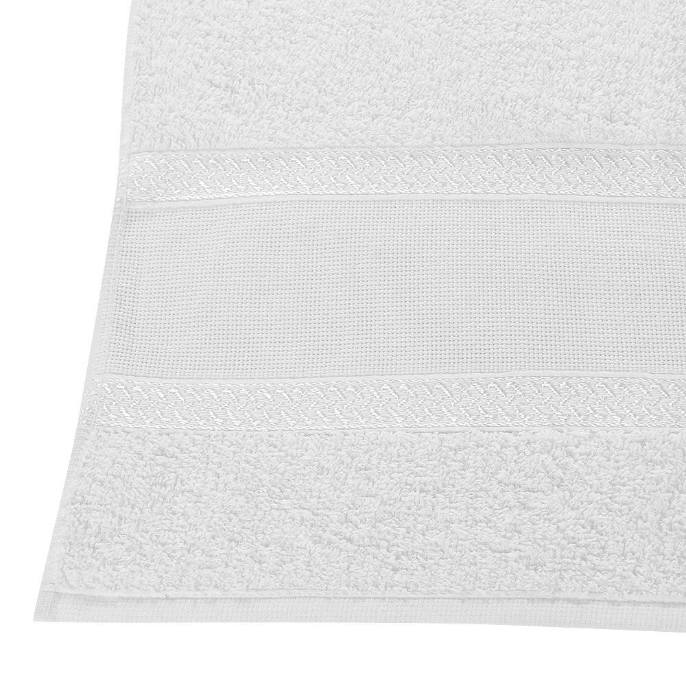 Toalha de Rosto 100% Algodão Creative Havan Casa - Branco