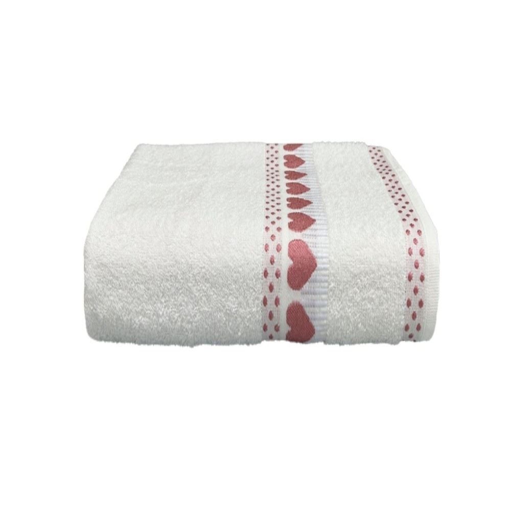 Toalha de Rosto 100% Algodão Jolie Havan Casa - Branco