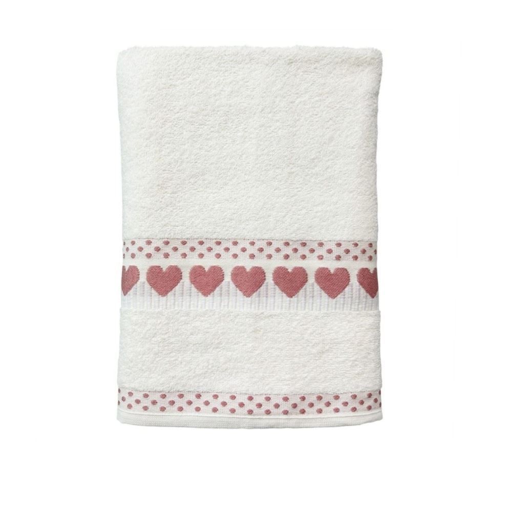 Toalha de Rosto 100% Algodão Jolie Havan Casa - Branco