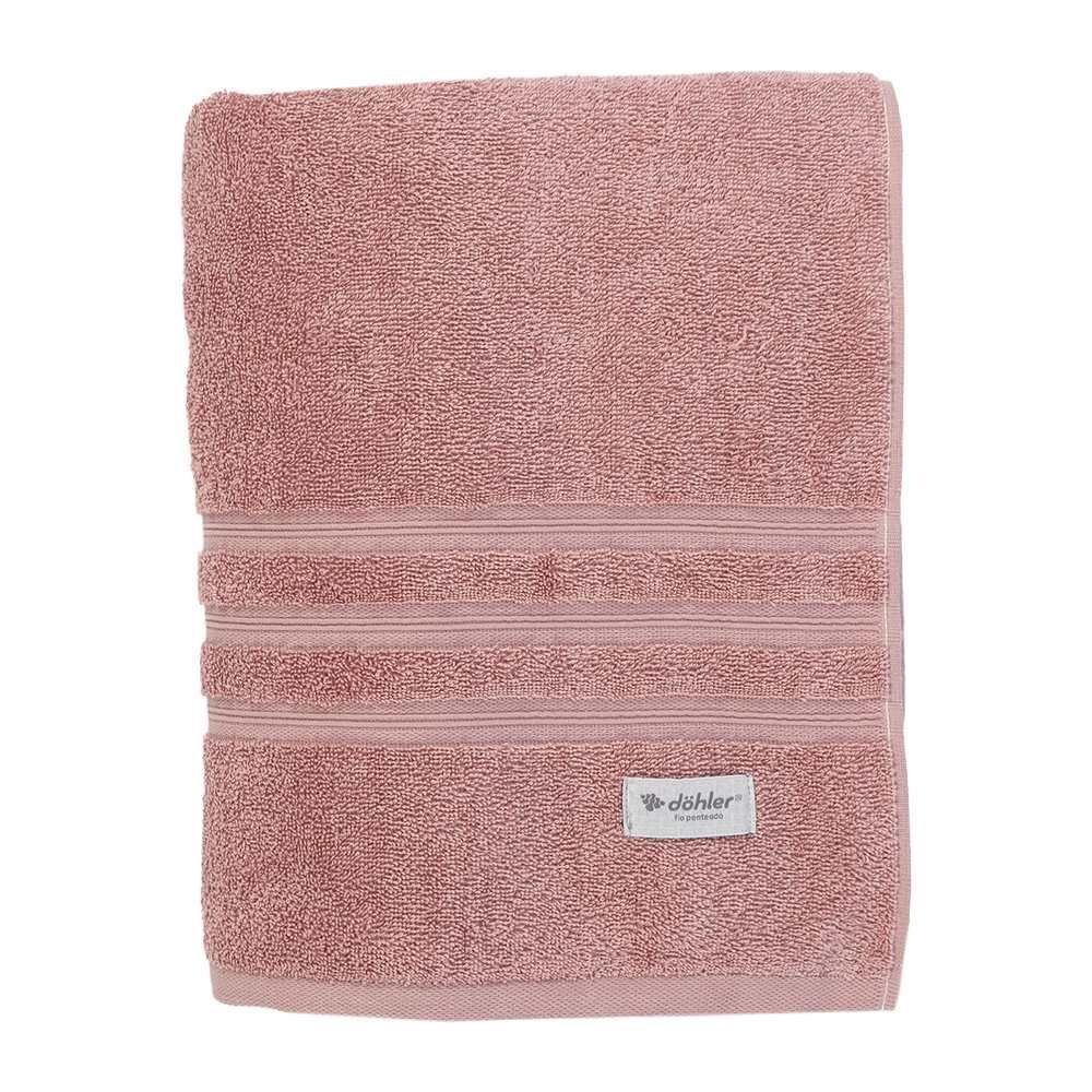 Toalha de Rosto Bali 100% Algodão Döhler - Rosa
