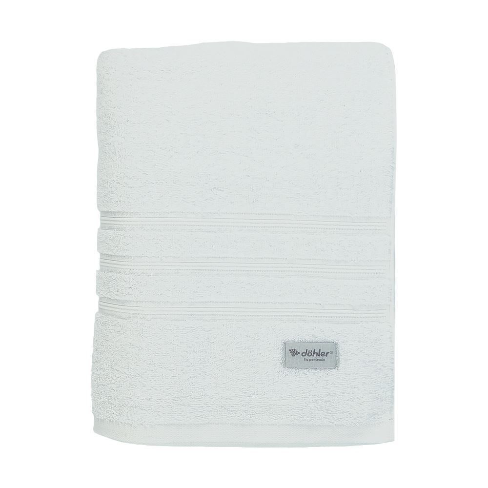 Toalha de Rosto Bali 100% Algodão Döhler - Branco