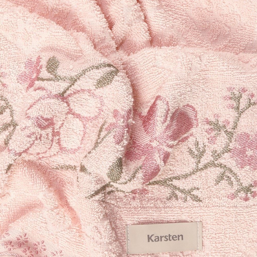 Toalha de Rosto Yuna Karsten - Rose Claro