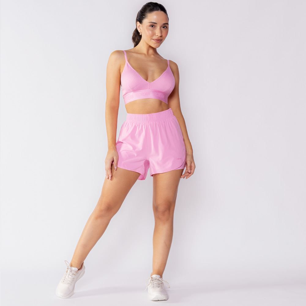 Top Feminino Esportivo Sem Costura Scream